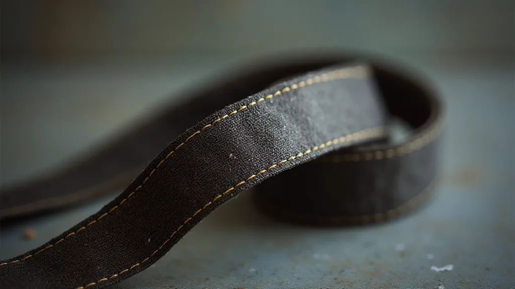 Antique silk typewriter ribbon