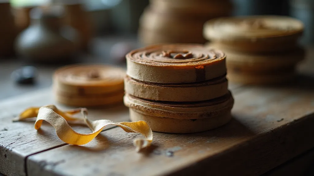 Antique silk typewriter ribbons