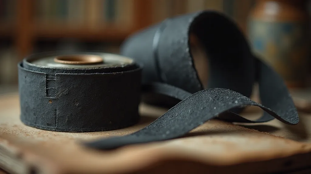 Vintage silk typewriter ribbon